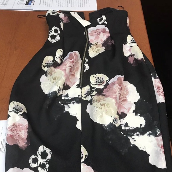 Keepsake divide floral dress - Picture 3 of 4